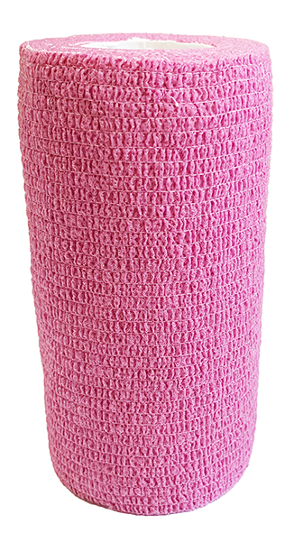 Самоклеющийся бандаж  PROHOOF 10 см х 4,5 м, розовый