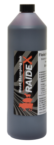 Краска для клеймения тушь RAIDEX, коричневая