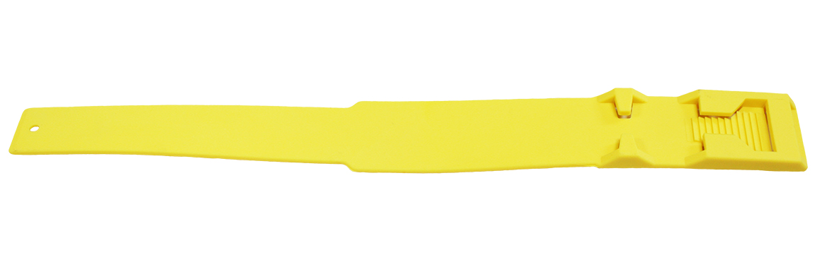 Ножные пластиковые ленты 36*4 Prohoof, желтый