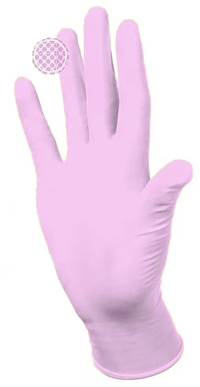 Перчатки для обследования PRONITRILE, Comfort, розовые, M, 200 шт