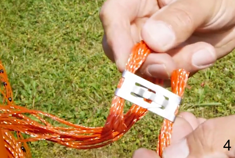 Сеть для овец оранжевая 50м x 1,08м